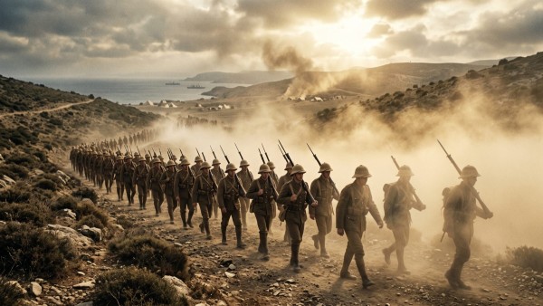 Α’ Παγκόσμιος Πόλεμος: Η ανατριχιαστική ιστορία της εξαφάνισης του Συντάγματος Norfolk στην Καλλίπολη
